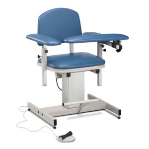 Clinton Power Series, Blood Drawing Chair with Padded Arms