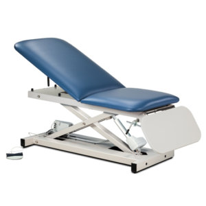 Clinton Open Base Power Casting Table with ClintonClean™ Leg Rest