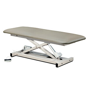 Clinton, Open Base, Power XL Table with One Piece Top