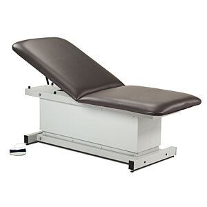 Clinton, Shrouded Base Power XL Table with Adjustable Backrest