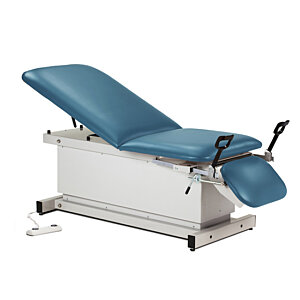 Clinton, Power 400, Shrouded Table with Adjust. Backrest and Drop Section and Stirrups