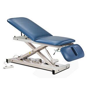 Clinton, Power 400, Open Base Table with Adjust. Backrest and Drop Section