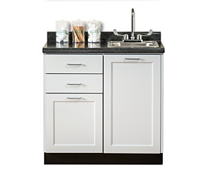 Clinton, Fashion Finish, 36" Base Cabinet with 2 Doors and 2 Drawers