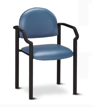 Clinton, Black Frame Chair with Arms